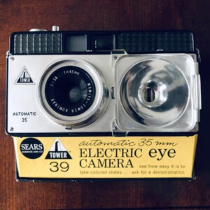 Vintage Sears Tower 39 "Electric Eye" 35mm Camera with Original Box & Manual.