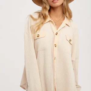 Analog Waffle Knit Jacket