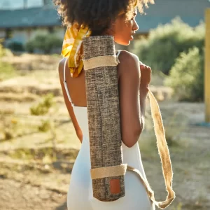 Chakra Organic Yoga Mat, beach mat, camping mat