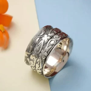 Flowers Sterling Silver Ring