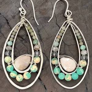 Morning Dew Drop Earrings