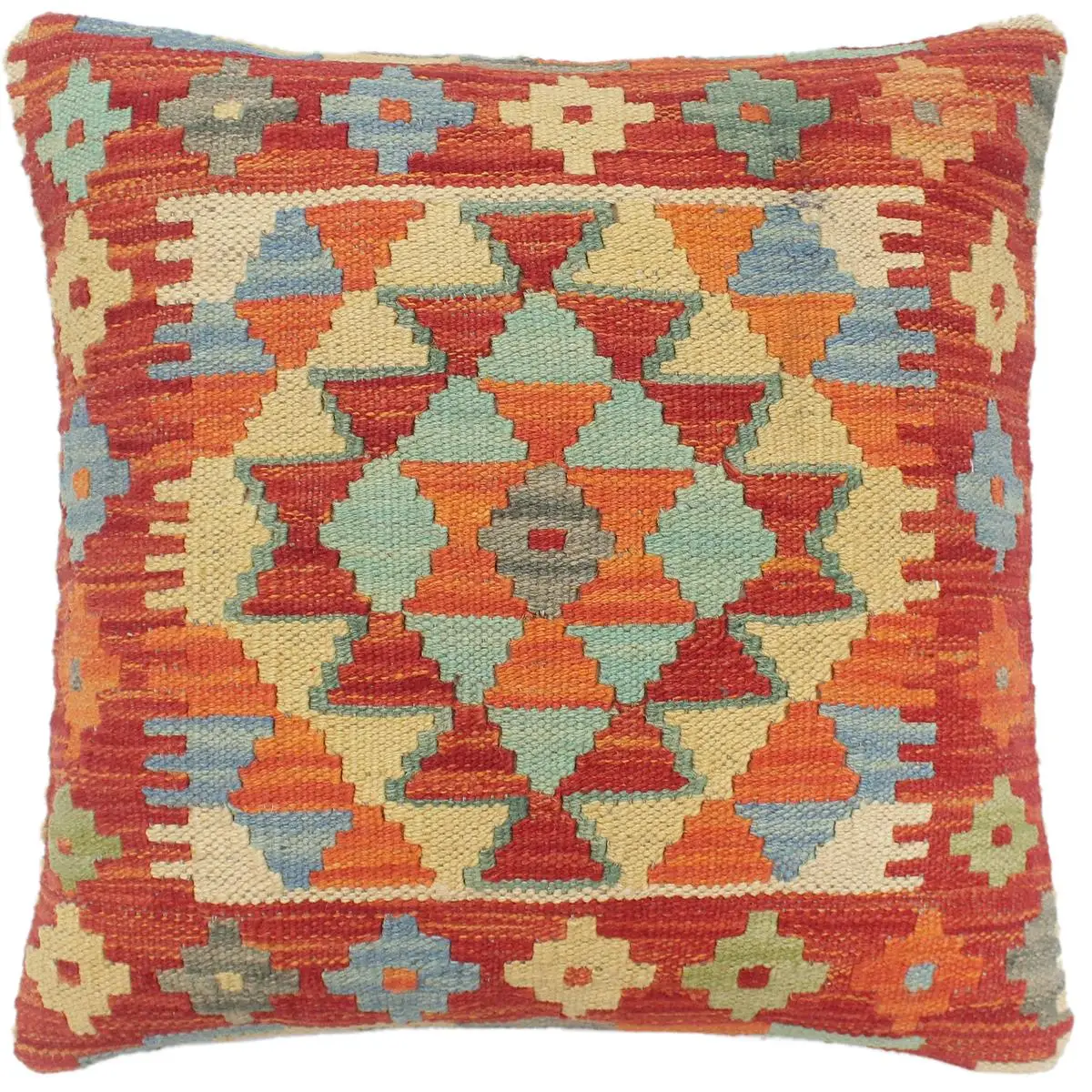 Turkish Weller Hand Woven Kilim Pillow